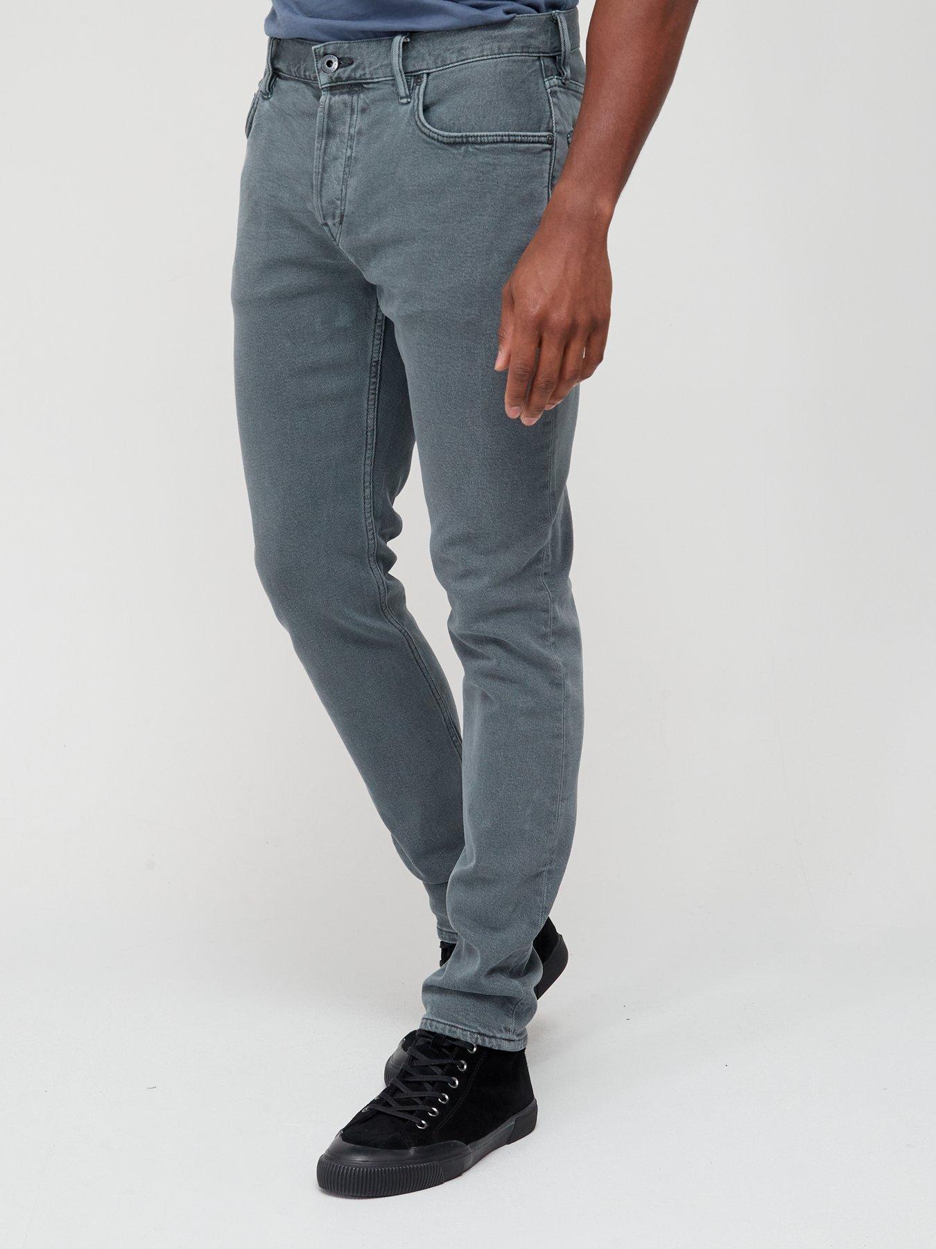 AllSaints Rex Slim Fit Overdyed Jeans 