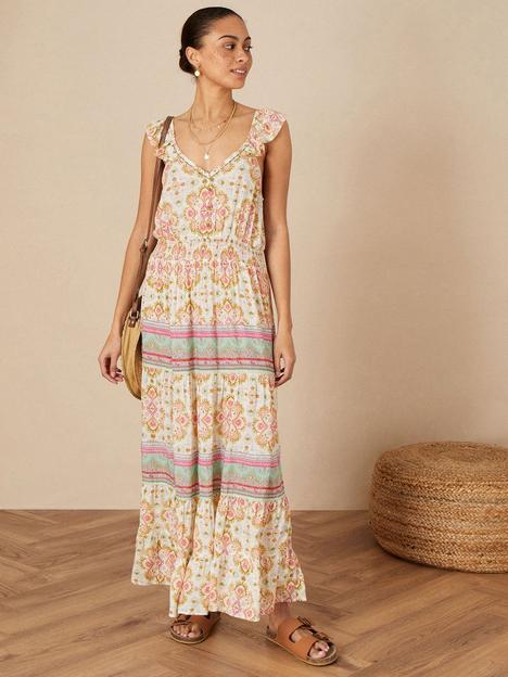 monsoon-frill-tiered-printed-midaxi-dress-coralnbsp