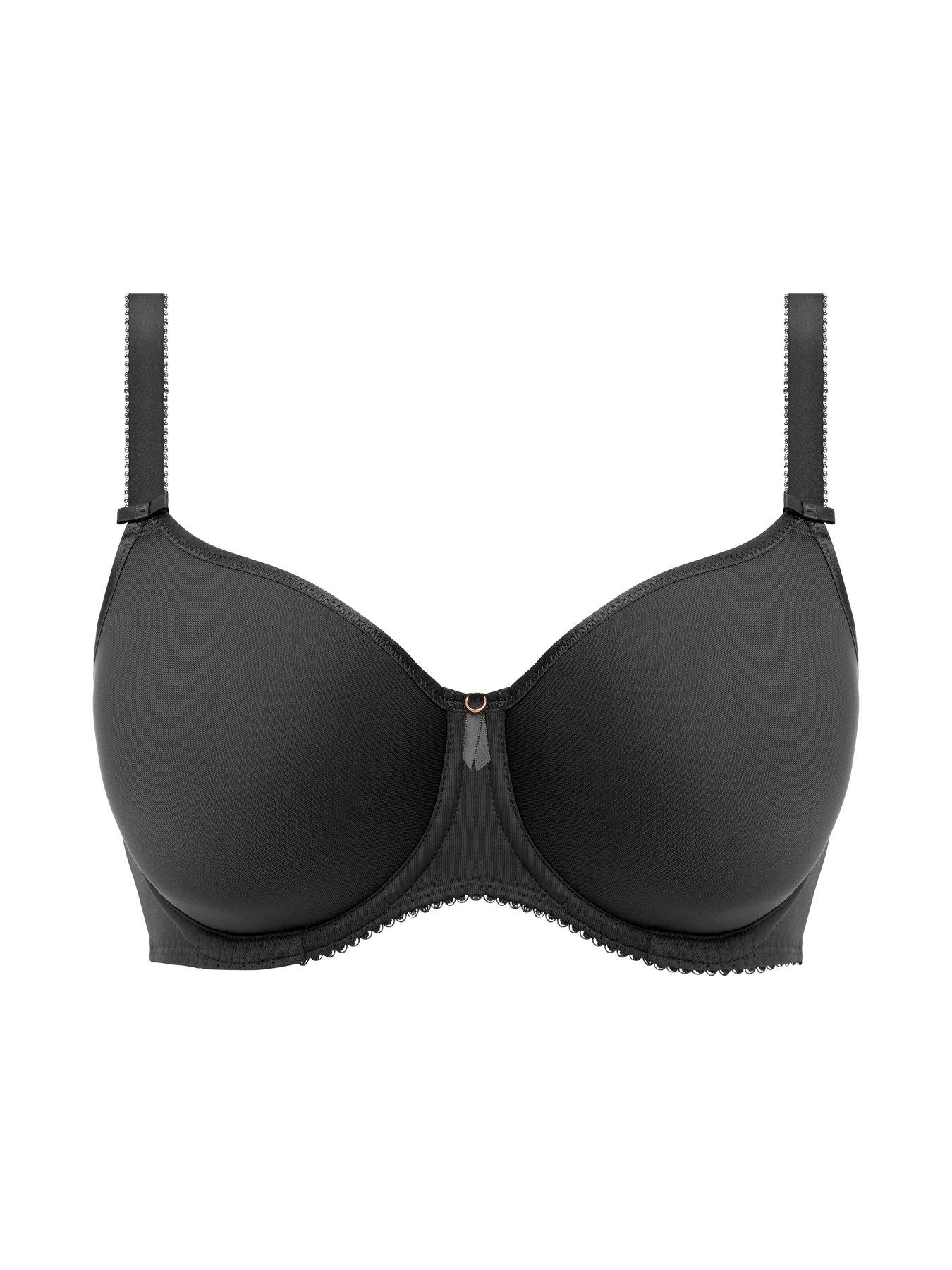 Image 4 of 4 of Fantasie Rebecca Essentials&nbsp;Underwired Spacer Moulded Bra - Black