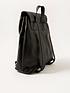  image of monsoon-leather-zip-detail-backpack-blacknbsp