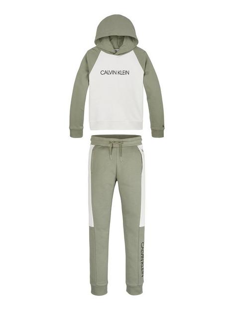 calvin-klein-jeans-boys-modern-colour-block-hoodie-and-jogger-set-khaki