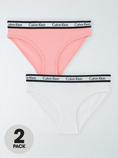 calvin-klein-girls-2-pack-bikini-brief-rose-pinkwhite