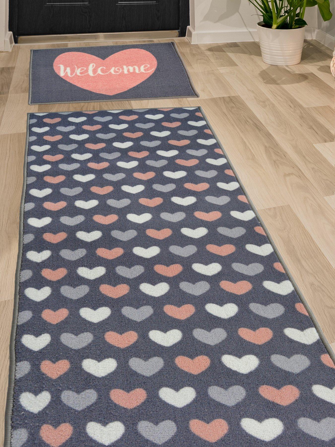 The Very Collection Welcome Runner  &  Doormat Set - Multi