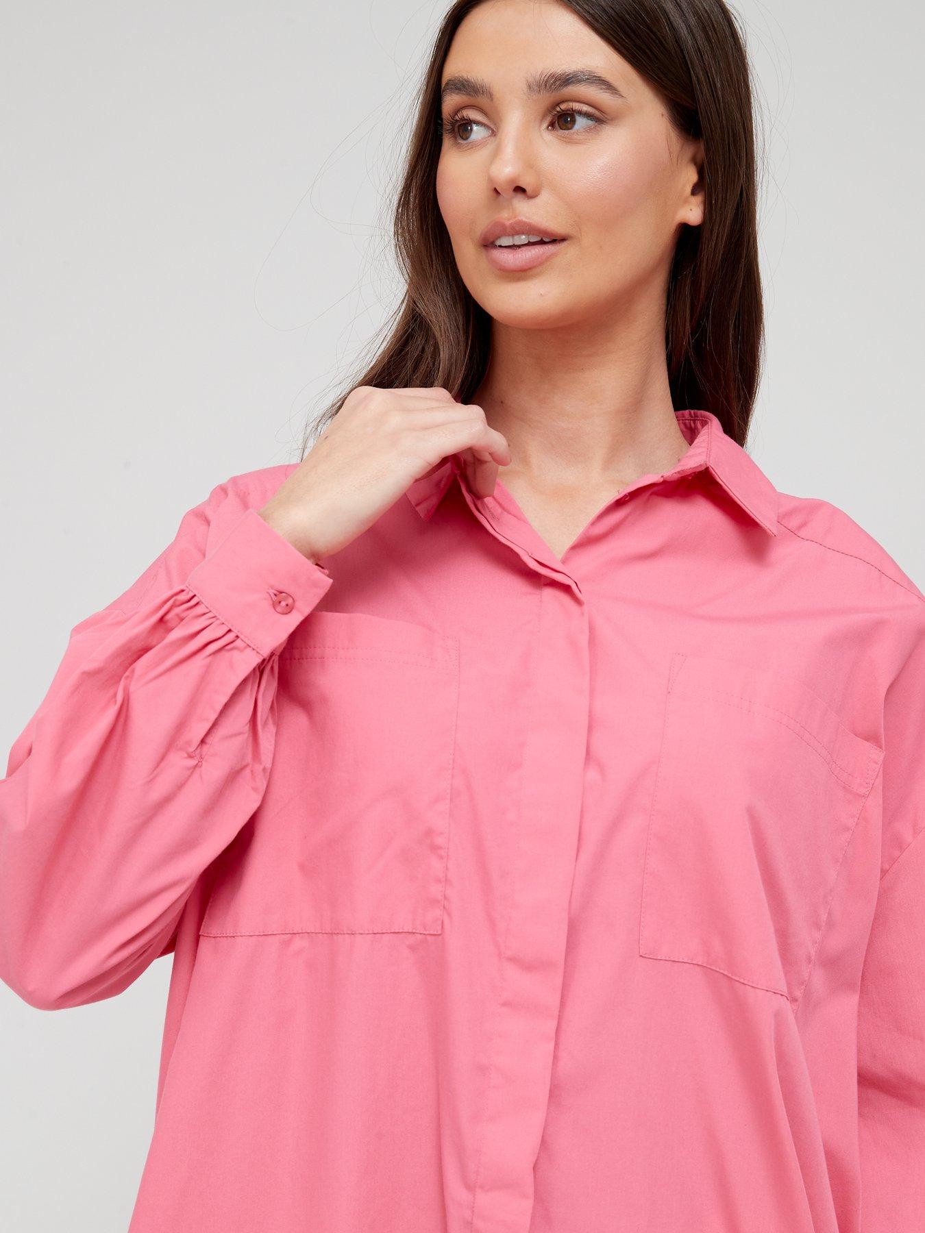 Blouses & shirts pOversized Shirt – Pink/p