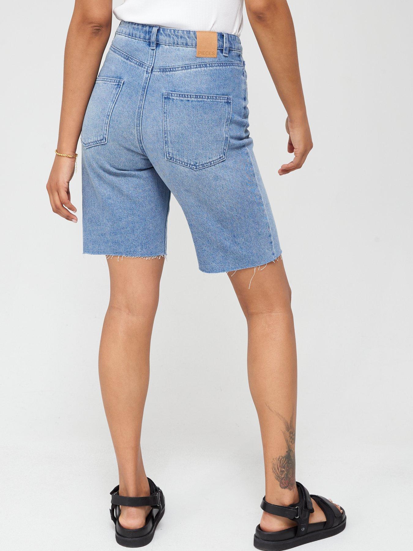 Long clearance mom shorts