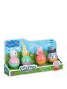 Image thumbnail 3 of 4 of Peppa Pig Weebles Peppa &amp; Friends Figure Pack- Styles May Vary
