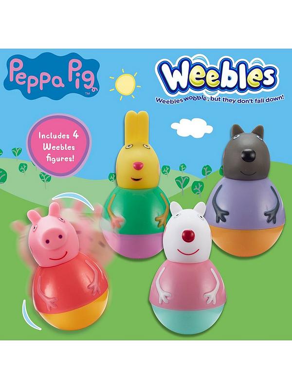 Image 4 of 4 of Peppa Pig Weebles Peppa &amp; Friends Figure Pack- Styles May Vary