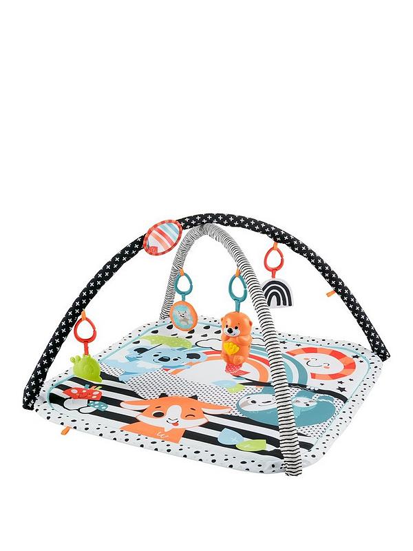 Image 3 of 7 of Fisher-Price 3-in-1 Music, Glow &amp; Grow Baby&nbsp;Gym Play Mat
