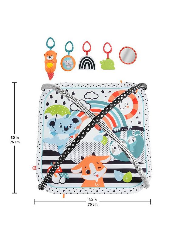 Image 7 of 7 of Fisher-Price 3-in-1 Music, Glow &amp; Grow Baby&nbsp;Gym Play Mat