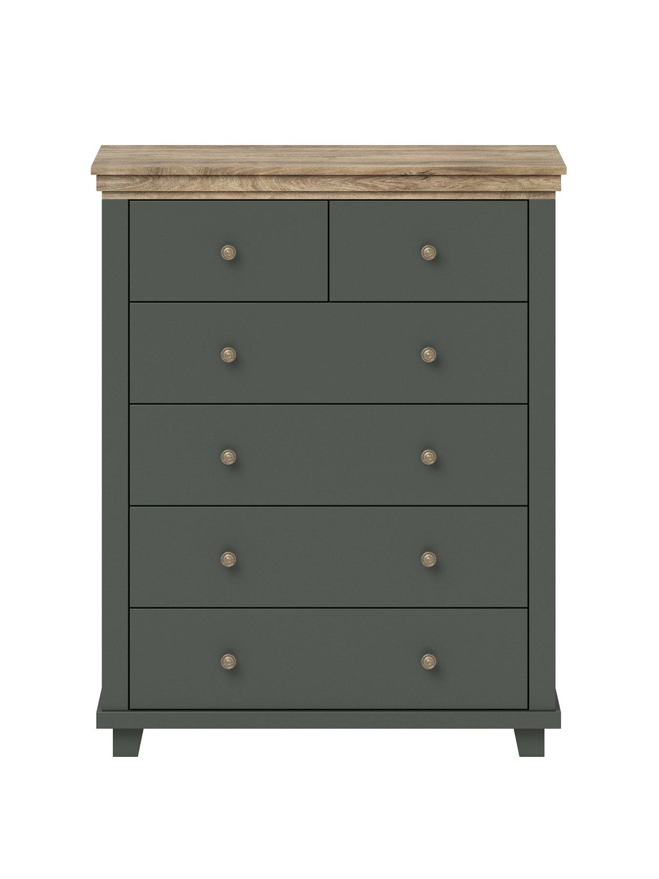 Product photograph of Very Home Evora 4 2 Drawer Chest from very.co.uk