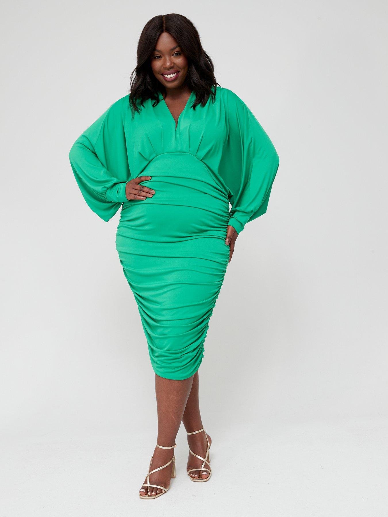 ax paris curve wrap dress