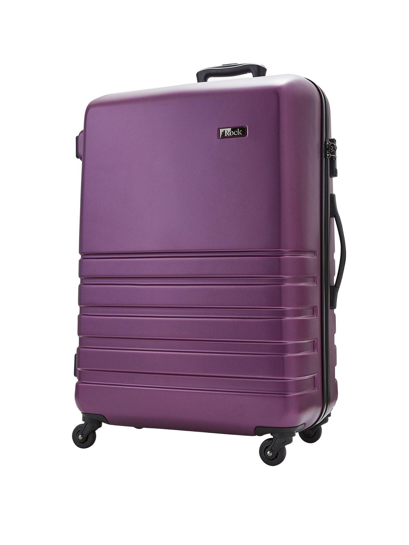 Large hard cheap 4 wheel suitcase