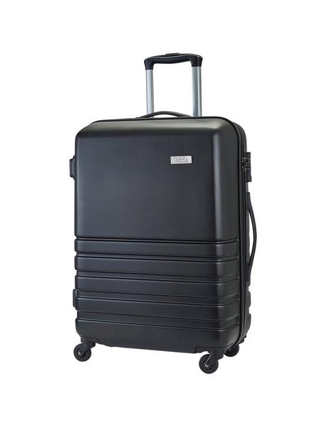 rock-luggage-byron-4-wheel-hardsell-medium-suitcase-black