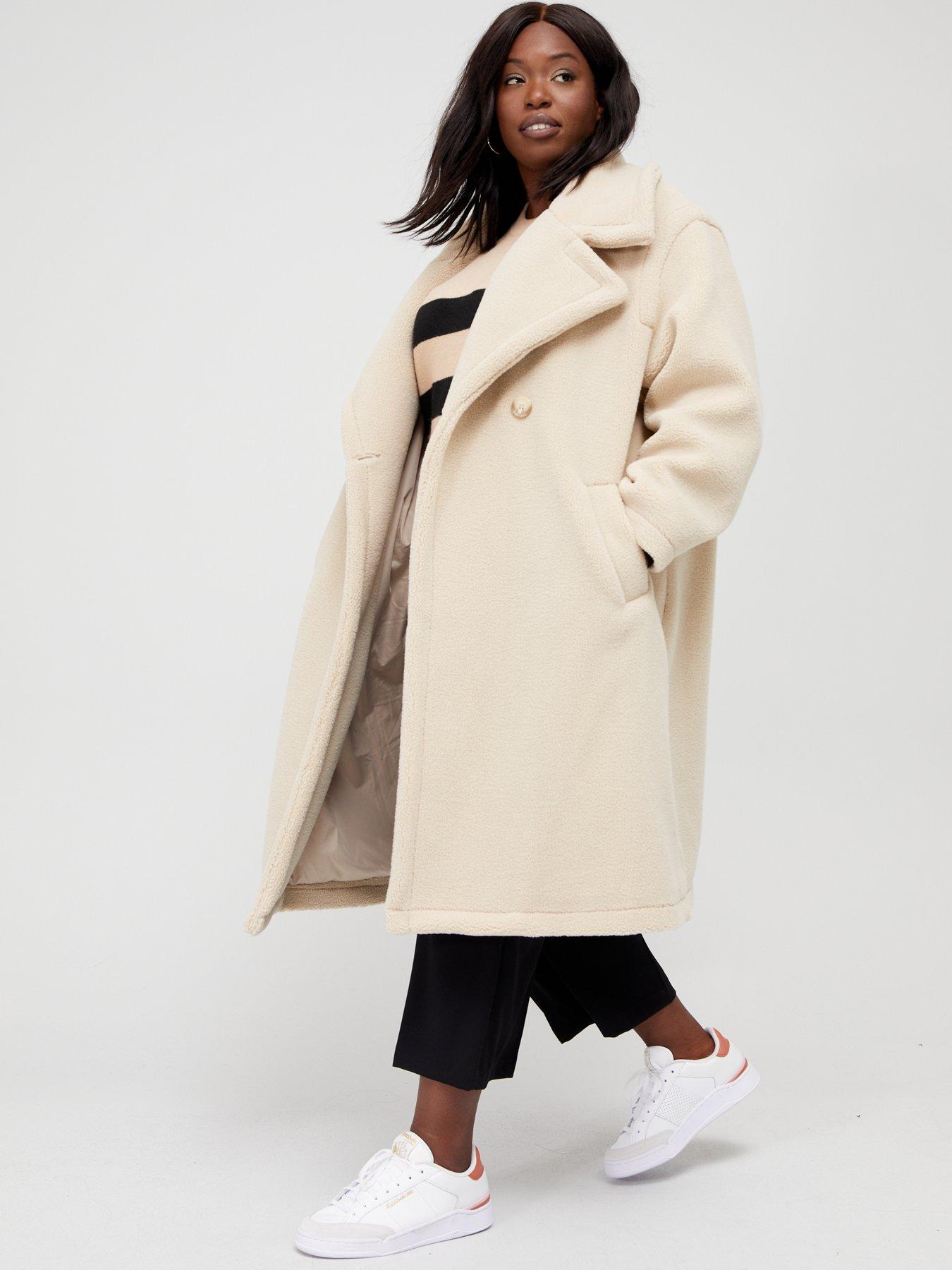 Vila oversized 2024 teddy coat