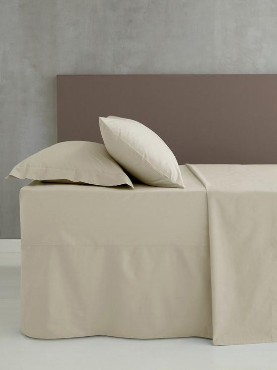 front image of catherine-lansfield-cl-easy-iron-180-thread-count-king-size-fitted-sheet