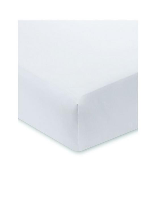 stillFront image of bianca-luxury-800-thread-cotton-sateen-fitted-sheet