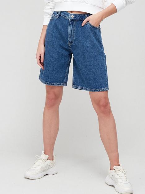 calvin-klein-jeans-p90rsquos-straight-short-ndash-bluep