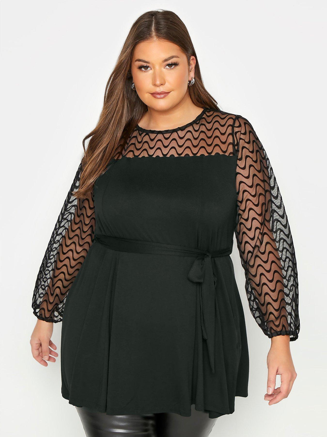 plus size party tops for women