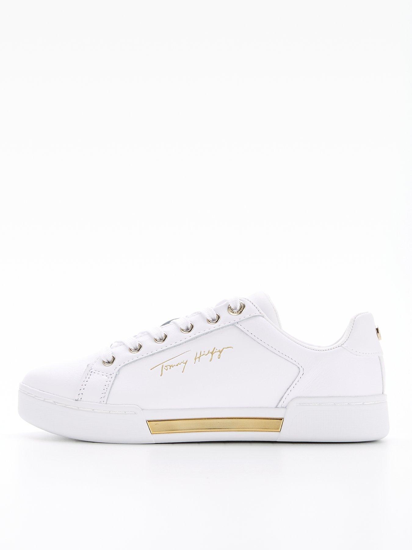 tommy hilfiger trainers womens white