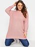  image of yours-essential-jumper--nbsppink