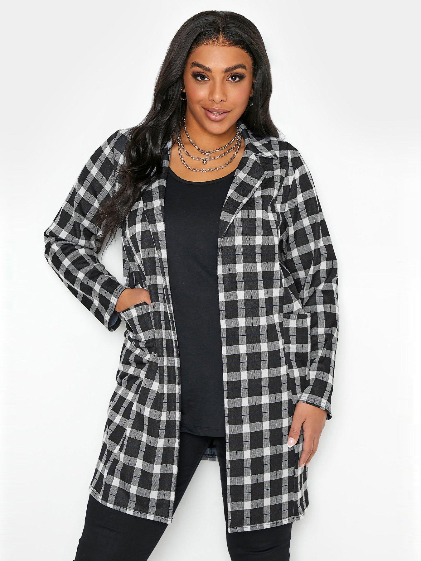 black blazer plus size uk