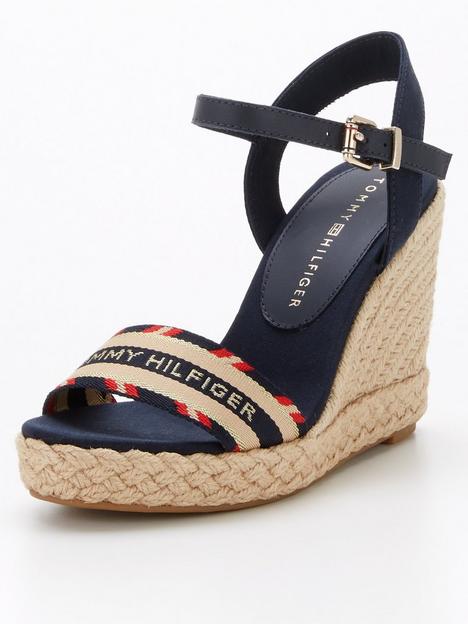 tommy-hilfiger-corporate-webbing-high-wedges-navy