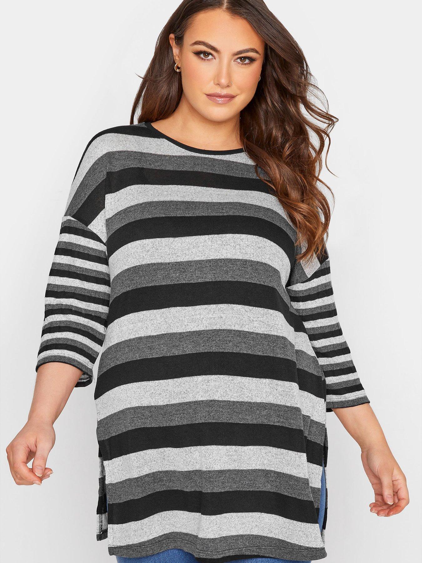 Women Striped Sweatshirt