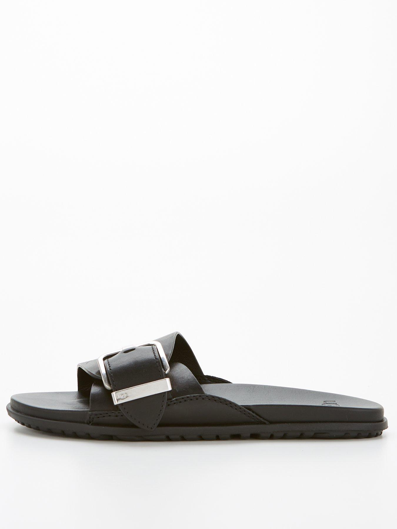 Ugg best sale slides buckle