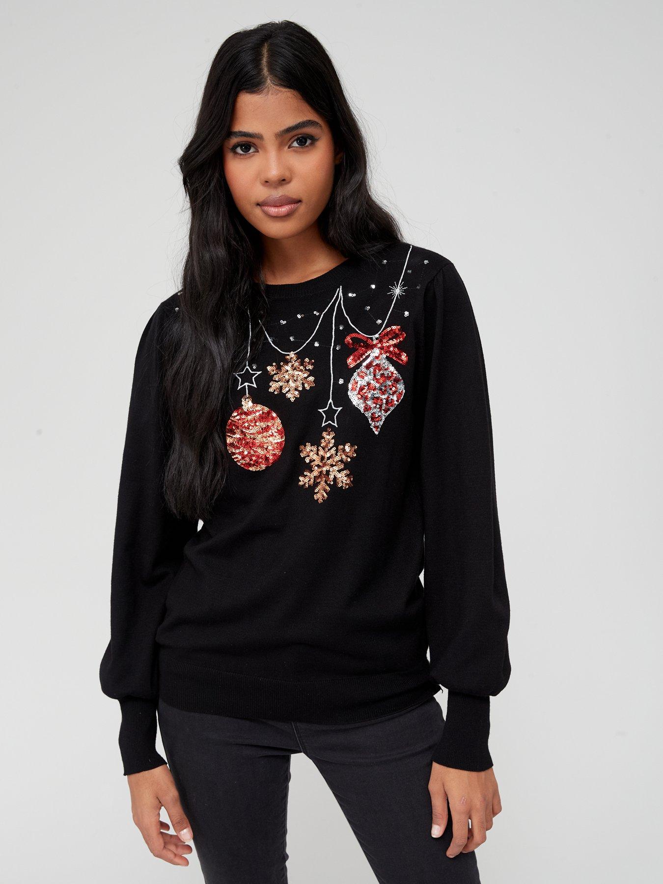 Sequin changing hot sale christmas jumper