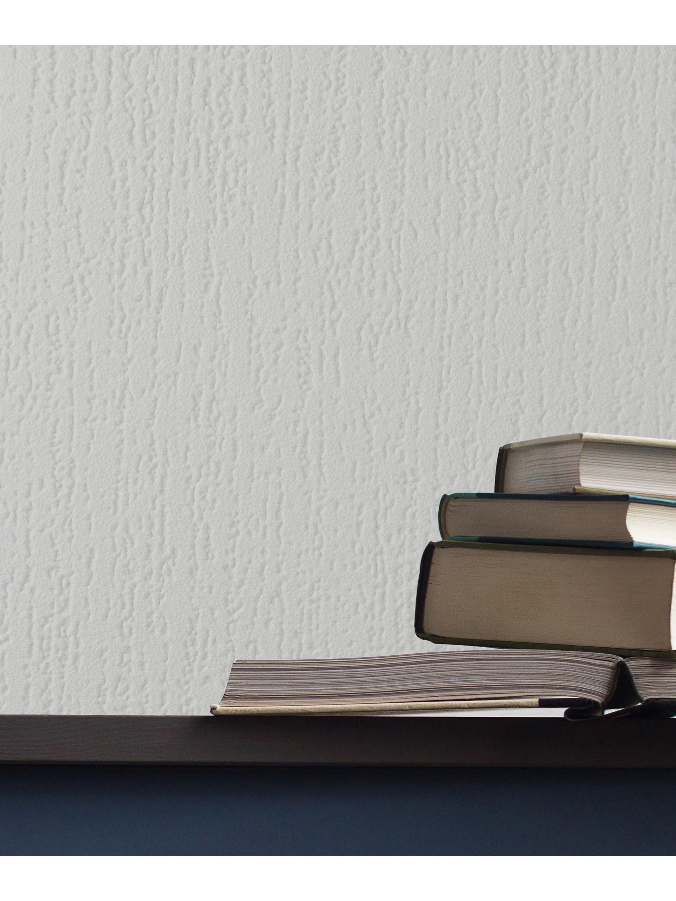 undefined Woodchip Cover Bark Paintable Wallpaper