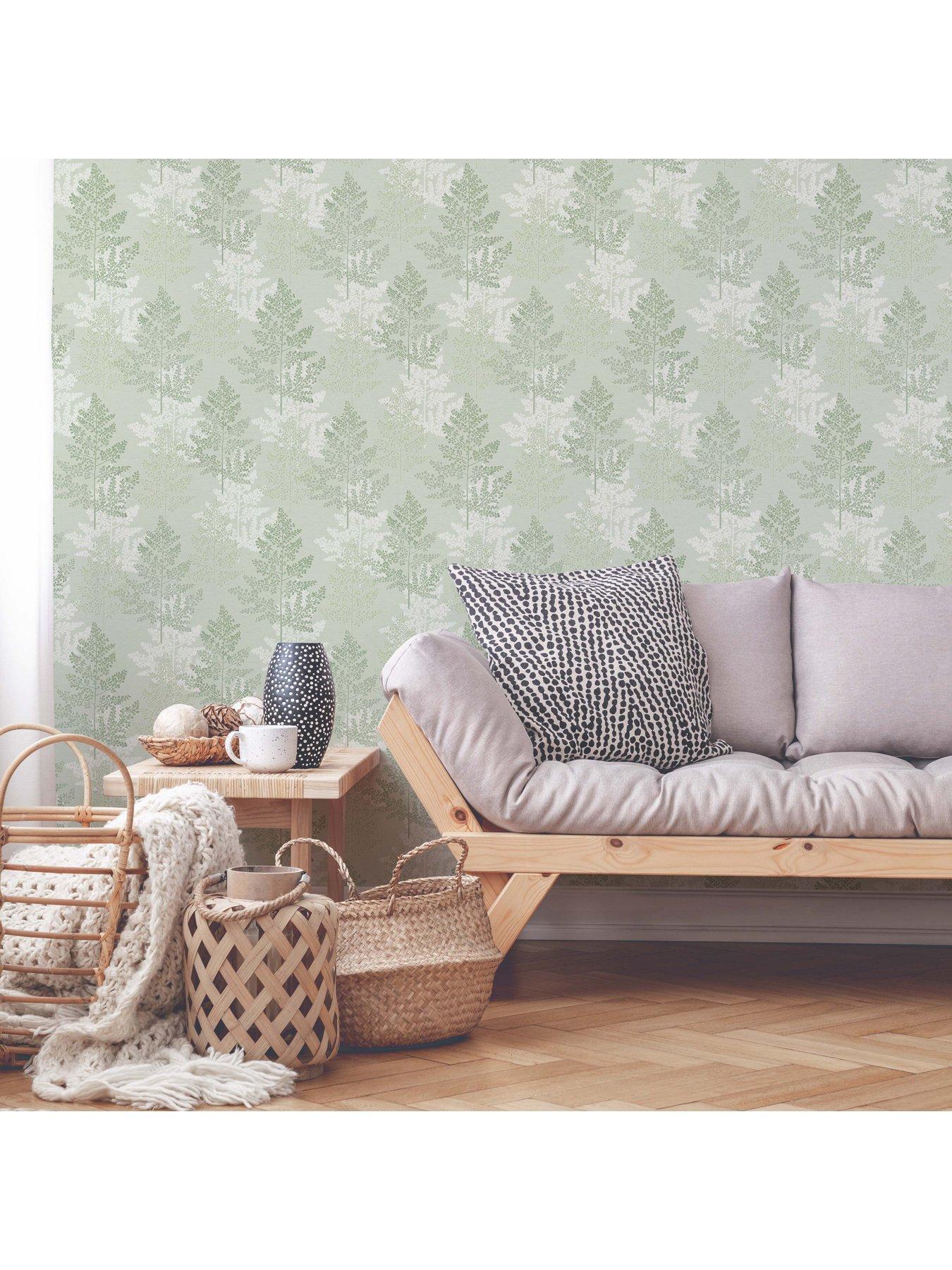 Superfresco Easy Autumn Sage Wallpaper very.co.uk