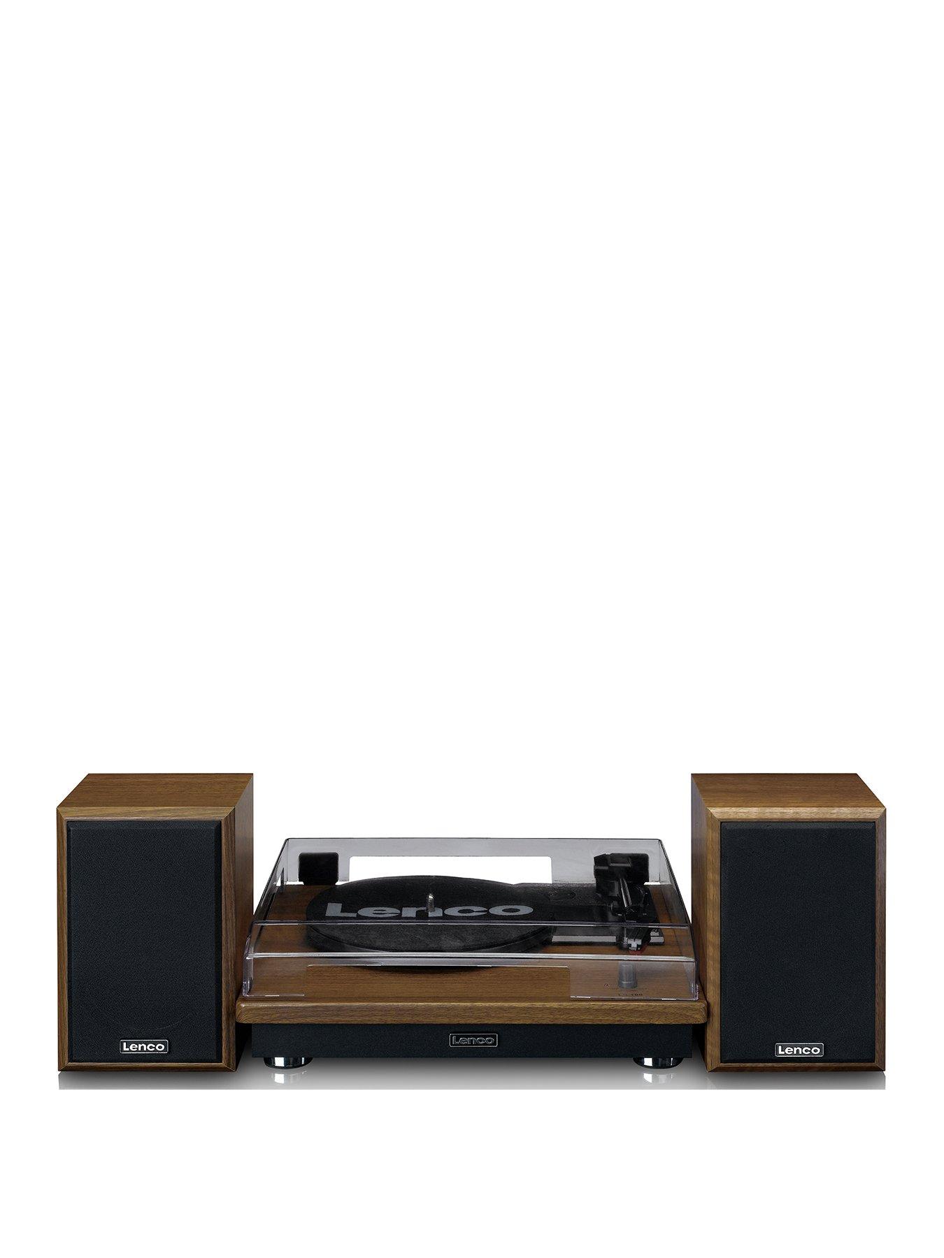 Lenco LS-100 Turntable and Hi Fi Speakers