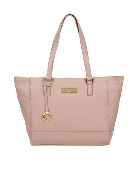 pure-luxuries-london-sophie-leather-zip-top-shoulder-bag-pink