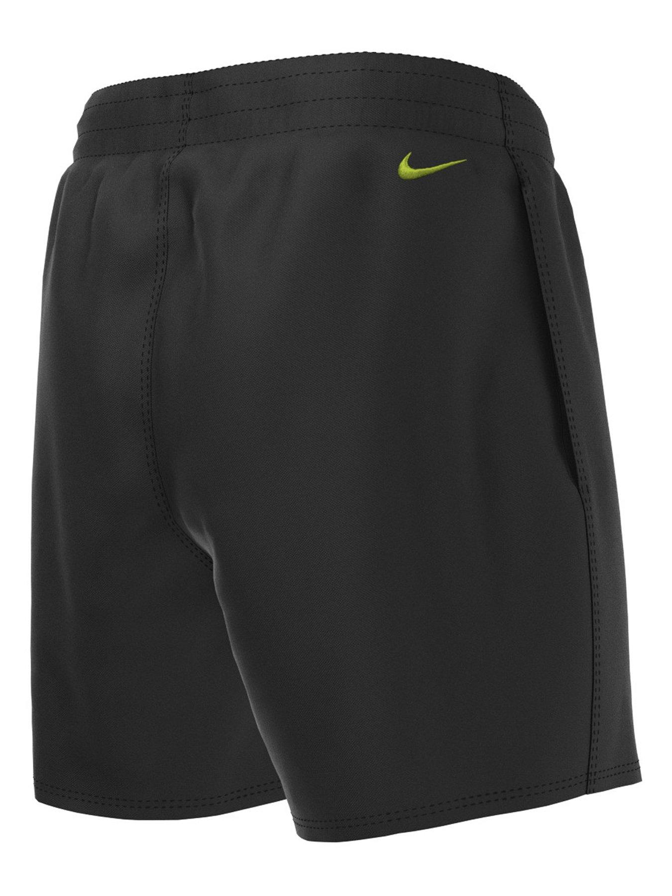 Nike Split Logo Lap 4" Volley Short Black very.co.uk