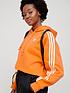  image of adidas-originals-short-hoodie-orange