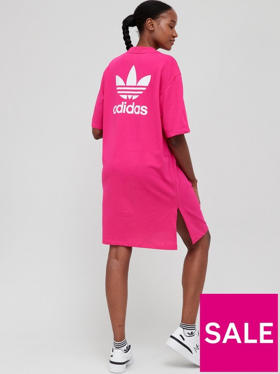stillFront image of adidas-originals-t-shirtnbspdress-magenta