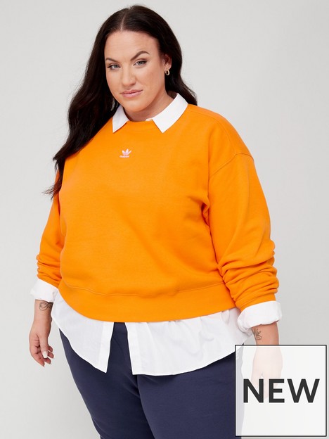 adidas-originals-sweatshirt-plus-size-orange