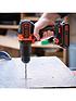  image of black-decker-bd-18v-lithium-ion-2-gear-hammer-drill-with-3-batteries-fast-charger-and-120-accessories-in-storage-case