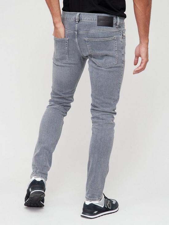 stillFront image of diesel-d-luster-grey-wash-slim-fit-jeans