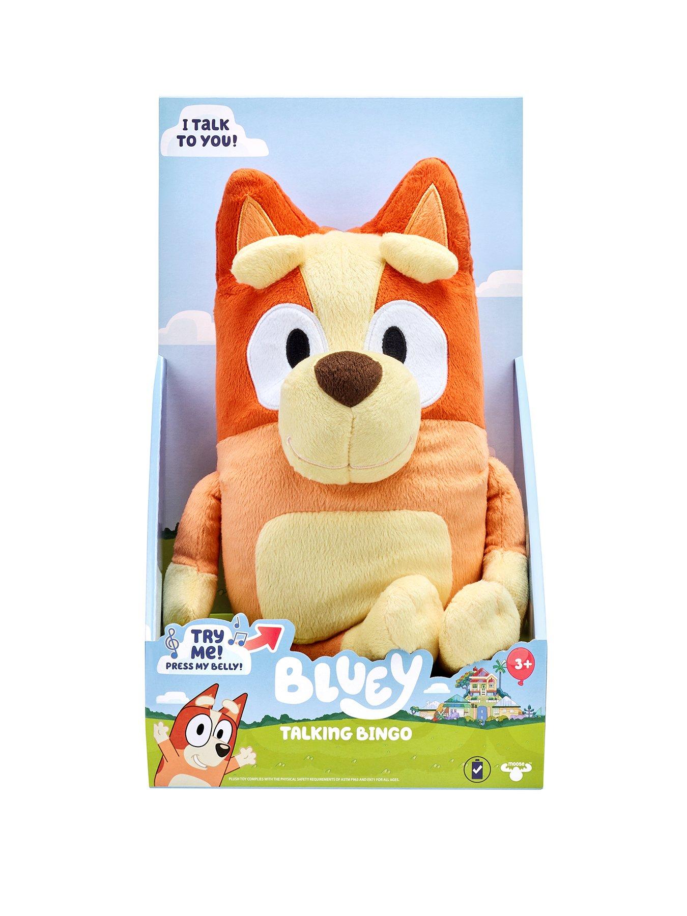 Image 1 of 7 of Bluey Talking Bingo Plush