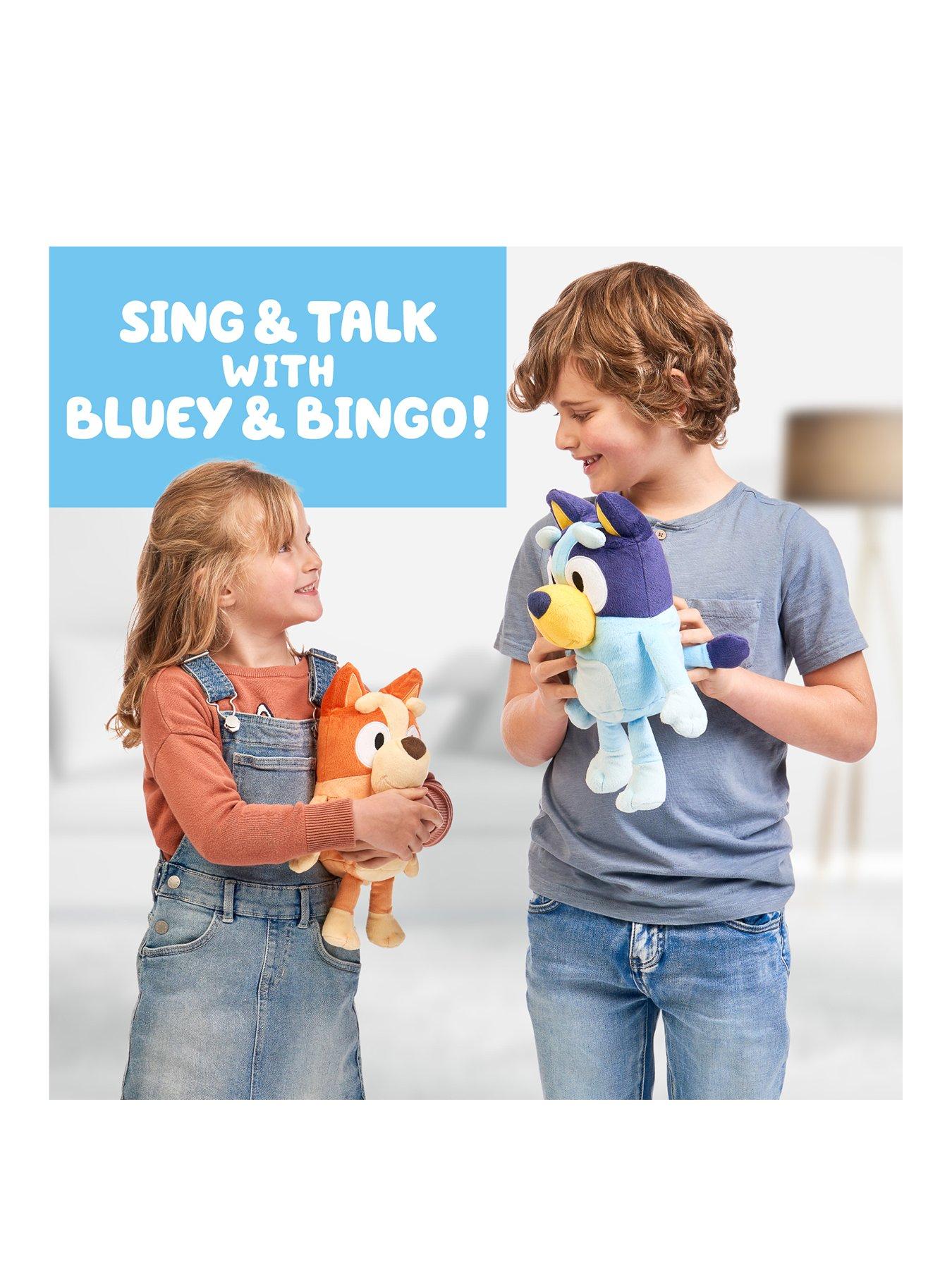 Bluey Sound Effects Talking Bingo Stuffed Plush