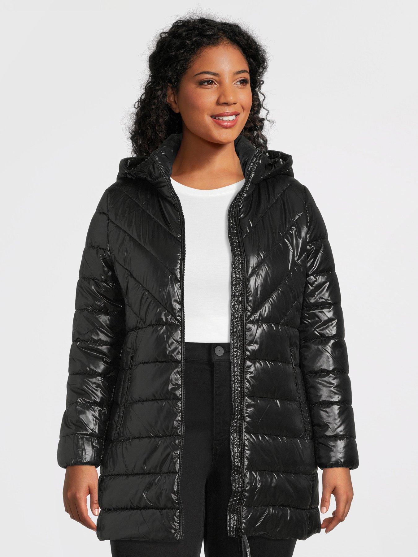 Calvin klein cheap quilted coat