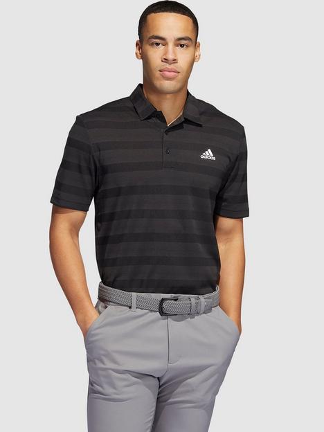 adidas-golf-two-color-stripe-primegreen-polo--blackgrey