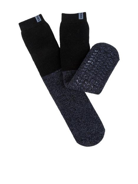 totes-1pp-thermal-brushed-twist-original-slipper-sox-with-tog-rating