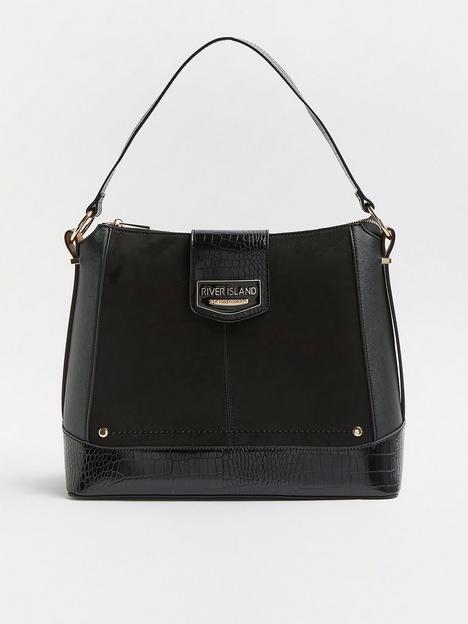 river-island-suede-slouch-bag-black