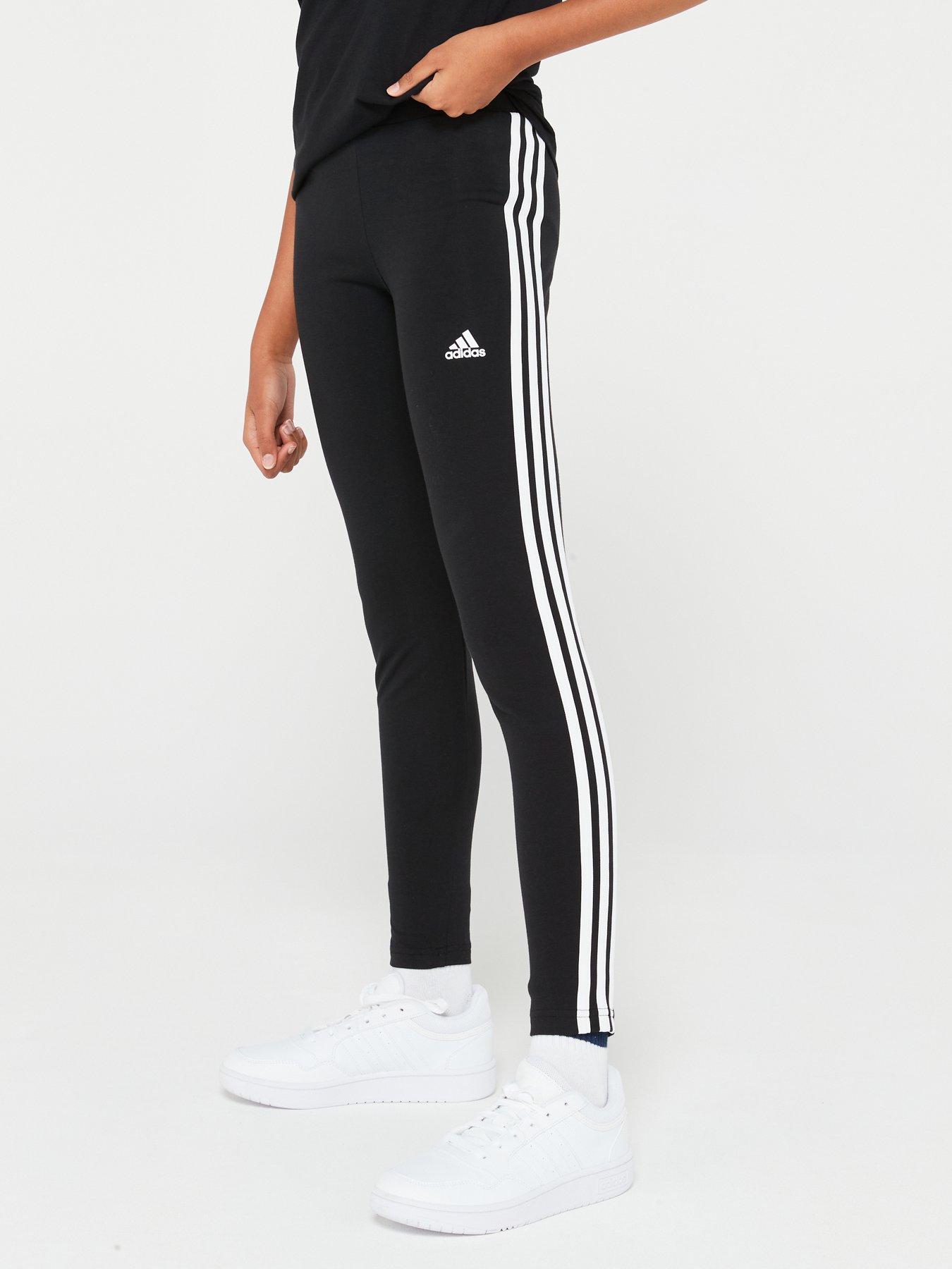 adidas Sportswear Junior Essentials Leggings Black White very