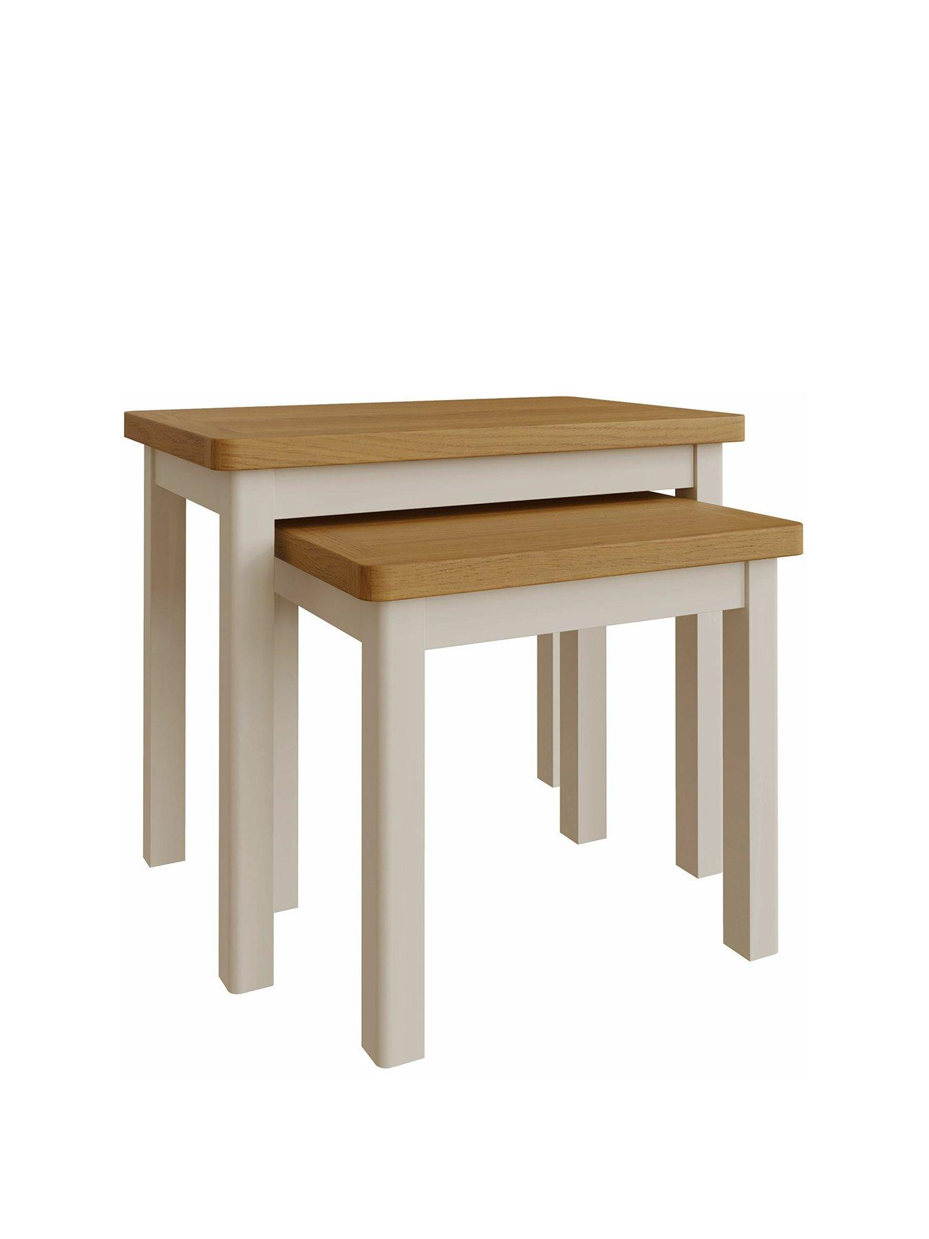 KInteriors Fontana Ready Assembled Nest of Tables very.co.uk