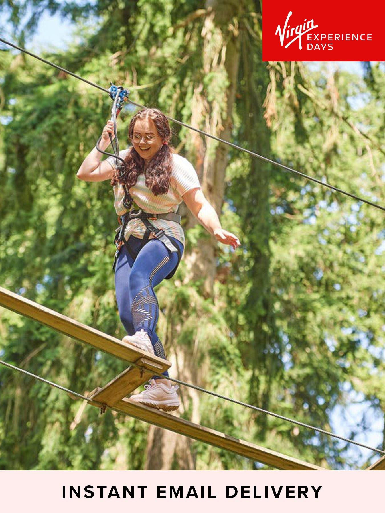 Image 1 of 2 of Virgin Experience Days Digital Voucher Tree Top Adventure For Two With Go Ape