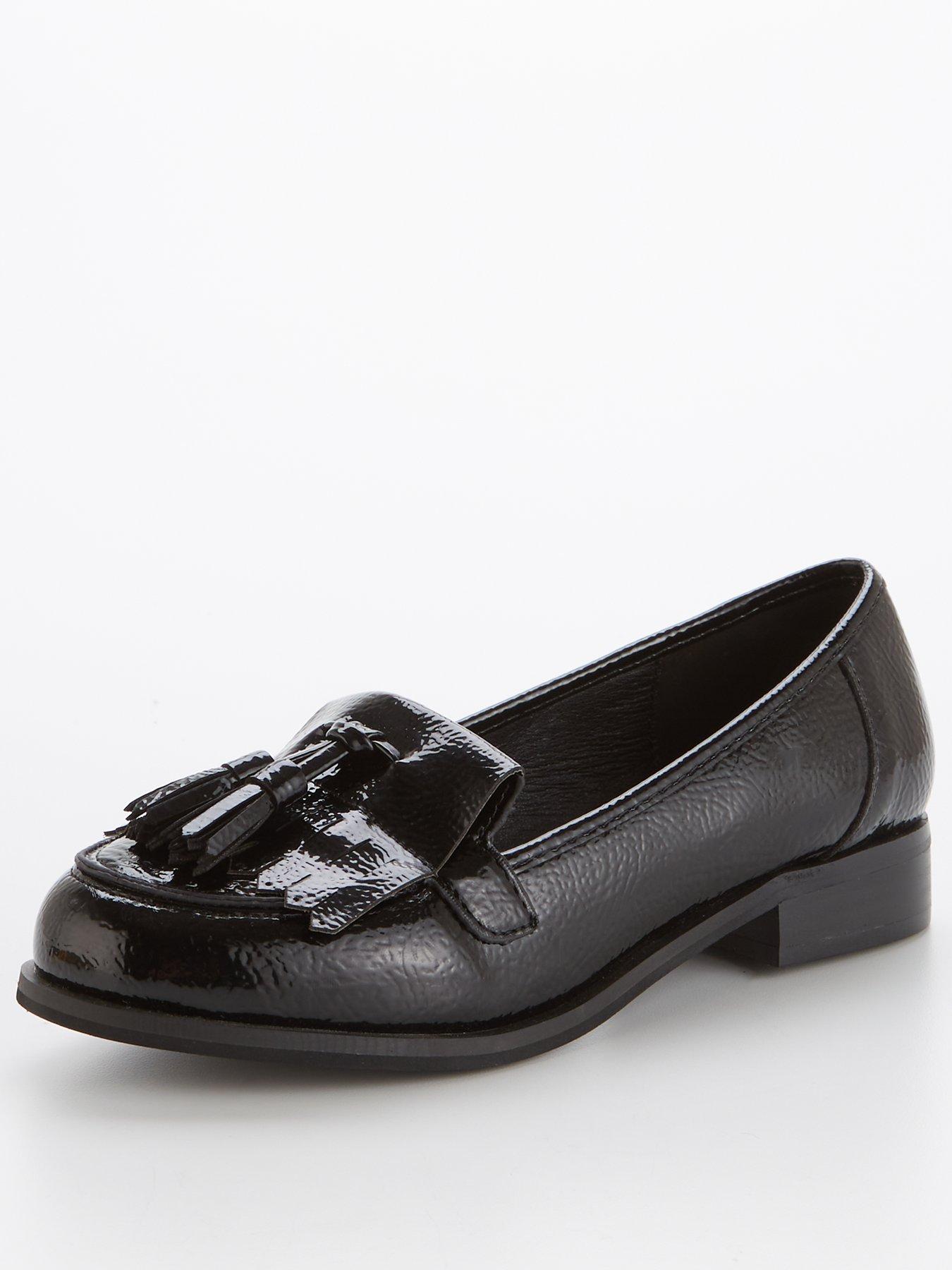 Wide fit deals loafers womens