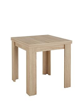 Product photograph of Very Home Derby 80-160 Cm Extending Dining Table from very.co.uk